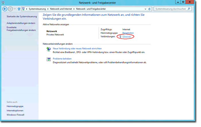 Win8 Ethernet Win8 Ethernet